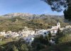 The pretty 'whitewashed mountain village'  of Sedella, inland Málaga, S.Spain.